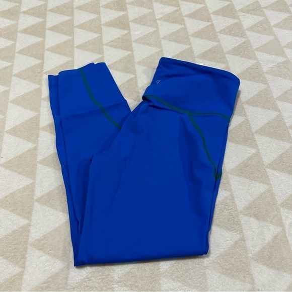 J crew sleekstretch high rise leggings rise water blue - Picture 2 of 4